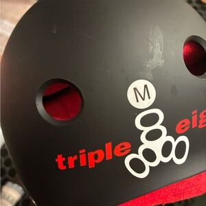 Triple Eight Black Helmet